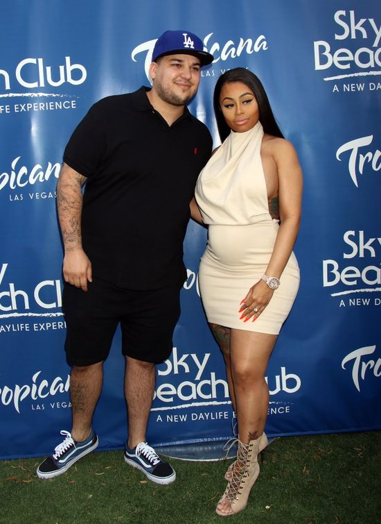 Blac Chyna wyciągnęła Roba na ściankę (FOTO)