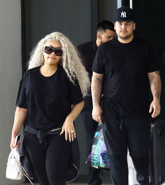  Blac Chyna próbowała rapować, a Rob Kardashian pokładał się ze śmiechu