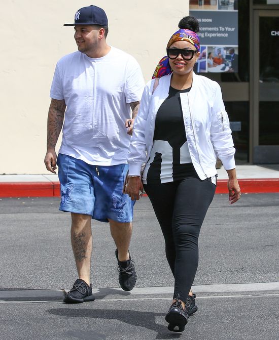 Blac Chyna nie chce widzieć Kim Kardashian na ślubie z Robem! 