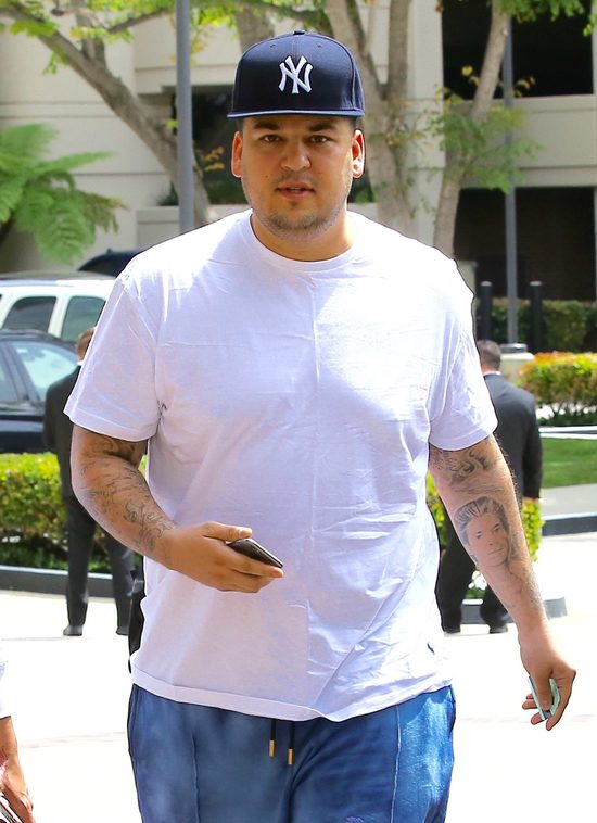 Rob Kardashian pokazał, ile teraz waży