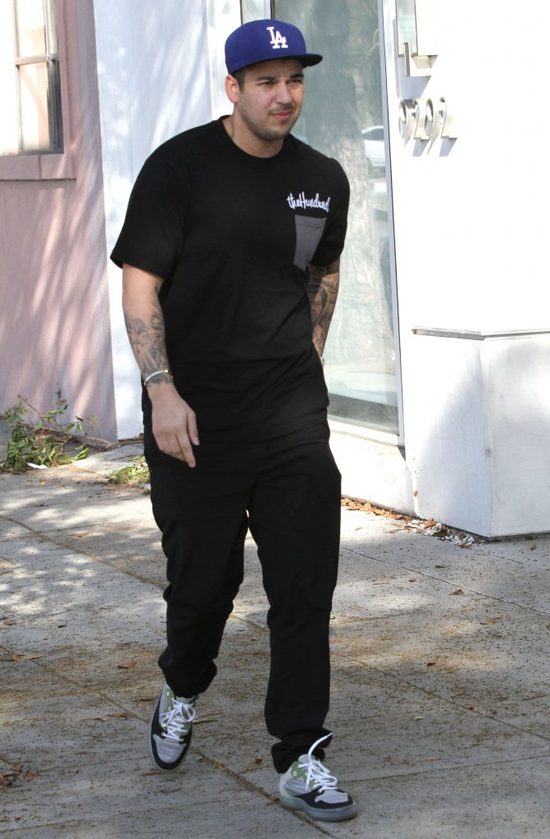 Rob Kardashian przytył w minionym roku ponad 20 kilogramów