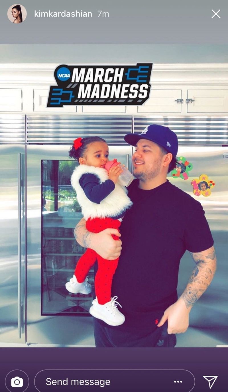 Rob Kardashian pokazał córkę Dream. Ale UROSŁA!
