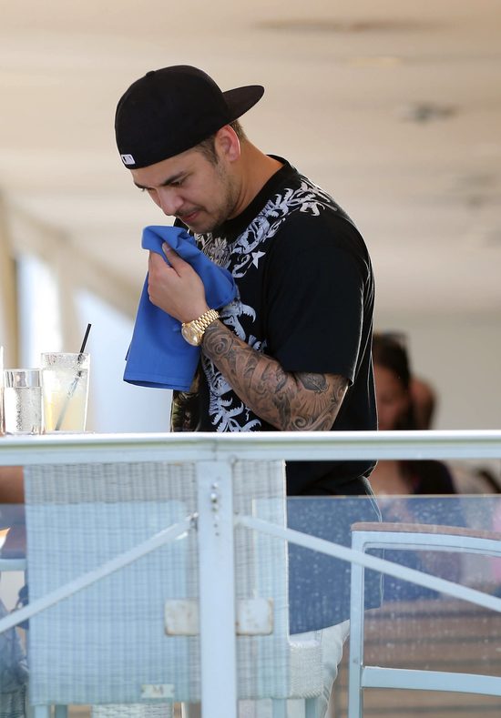 Rob Kardashian trafił do szpitala