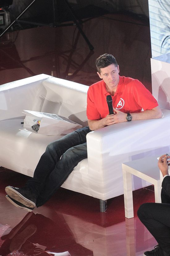 Robert Lewandowski złamał szczękę! Robert Lewandowski złamał szczękę!