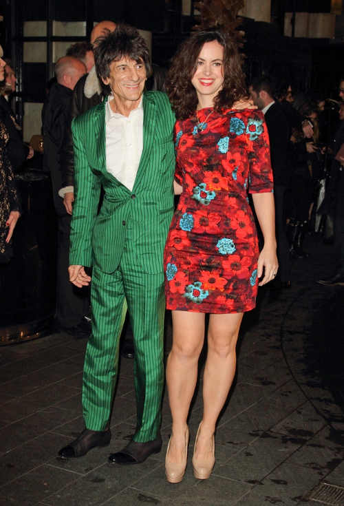 Ronnie Wood ożenił się z młodszą o ponad 30 lat dziewczyną