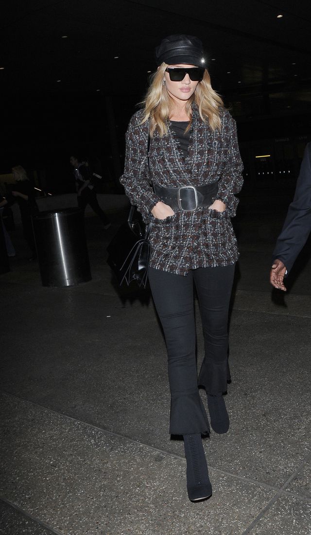 Rosie Huntington-Whiteley pokazuje co znaczy modna mama!