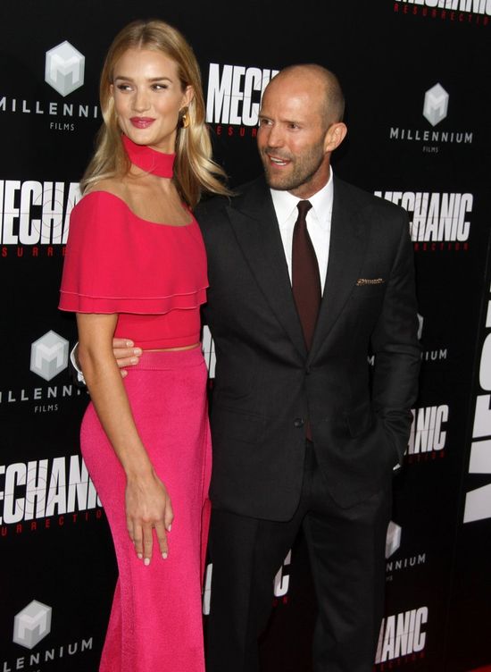Rosie Huntington-Whiteley o największym minusie zwiazku z Jasonem Stathamem