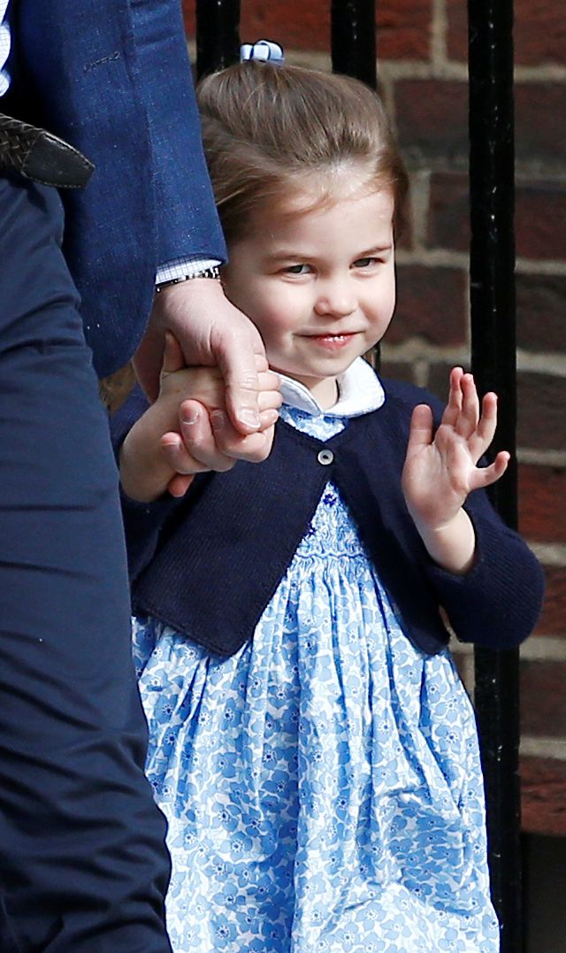 Tak zareagowała księżniczka Charlotte, kiedy na świecie pojawił się książę Louis