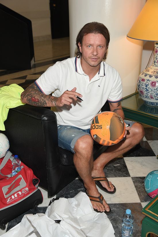 Małgorzata Rozenek mocno przejęła się meczem Radka (FOTO)