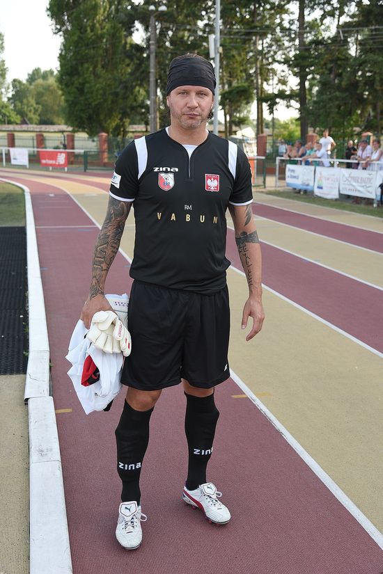 Małgorzata Rozenek mocno przejęła się meczem Radka (FOTO)