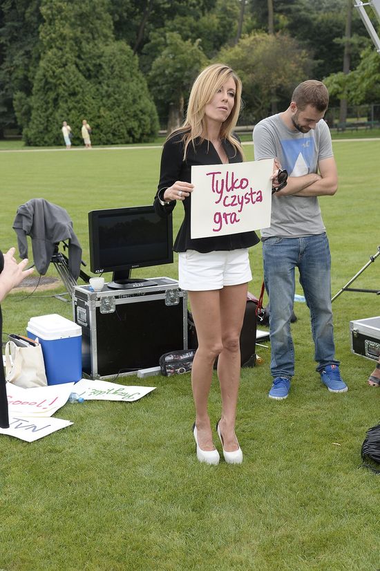 Zobaczcie Rozenek na planie nowego show (FOTO)