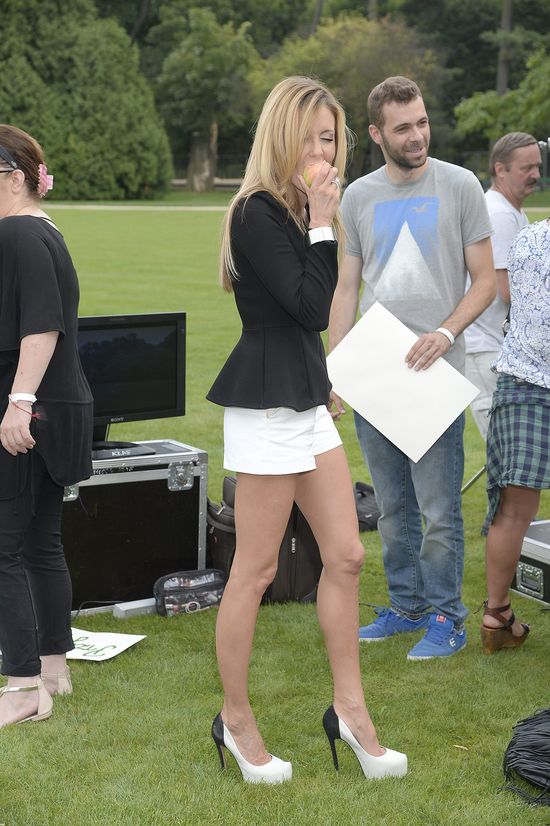 Zobaczcie Rozenek na planie nowego show (FOTO)