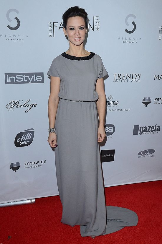 Maciej Musiał - rodzynek na modowej imprezie (FOTO)