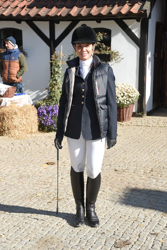 Ciężarna Kraśko i skupiona Rusin na zawodach konnych (FOTO)