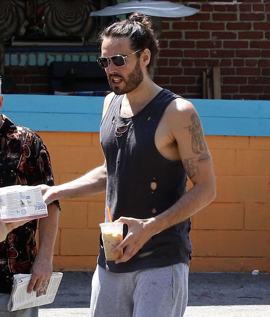 Russell Brand zraniony przez Katy Perry