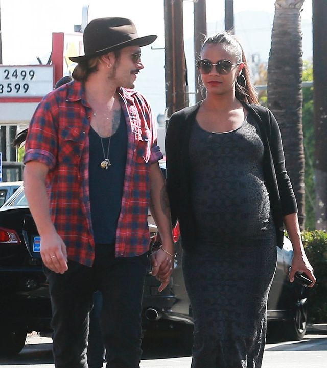 Zoe Saldana urodziła! Zoe Saldana urodziła!