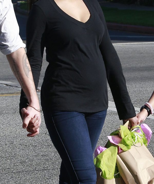 Zoe Saldana jak matka - Polka