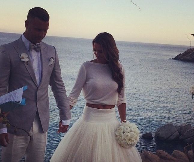 Mamy zdjęcia z wesela Sary Mannei i Artura Boruca (FOTO)