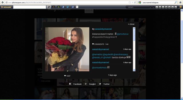 Narzeczona Artura Boruca też jest blogerką