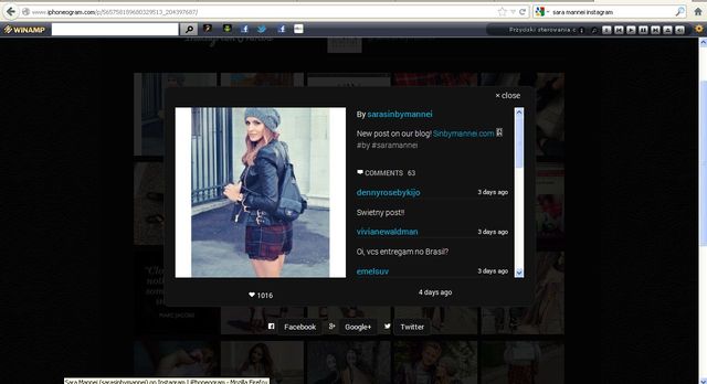 Narzeczona Artura Boruca też jest blogerką