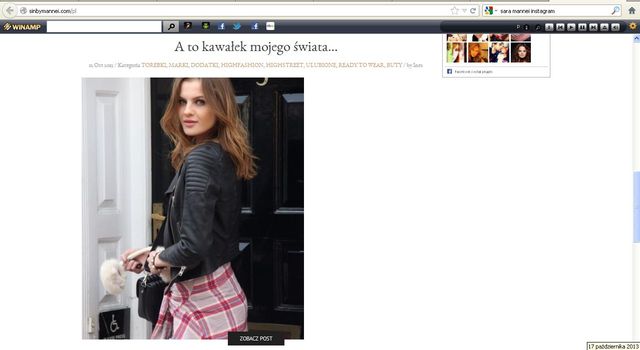 Narzeczona Artura Boruca też jest blogerką