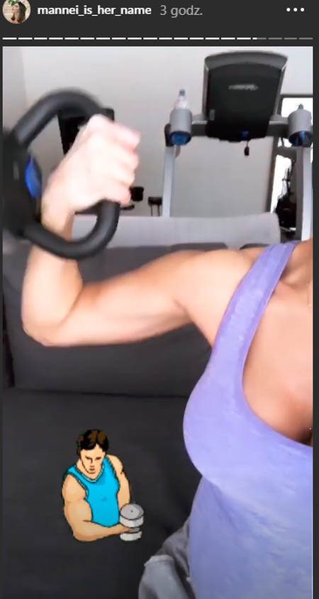 Sara Boruc w ciąży nadal trenuje