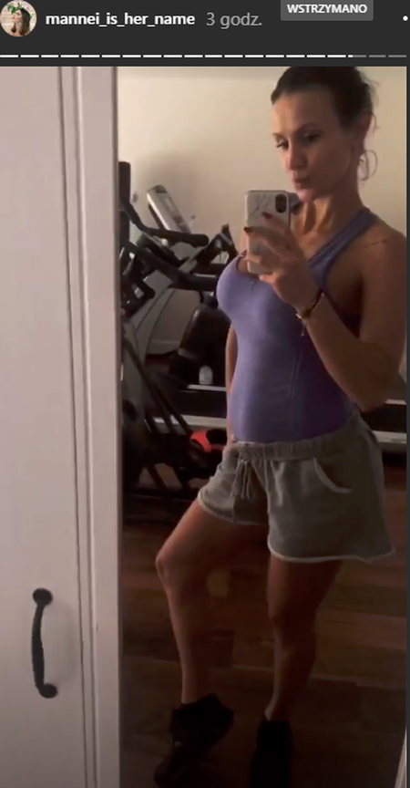 Sara Boruc w ciąży nadal trenuje