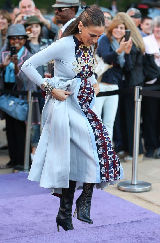 Sarah Jessica Parker nie próbuje się odmładzać (FOTO)