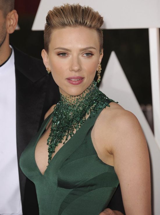 Scarlett odciągała mleko z piersi na rozdaniu Oscarów