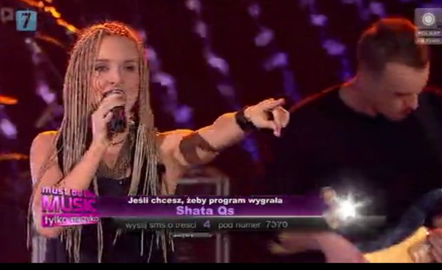 Shata QS - zwycięzczyni Must Be The Music! Shata QS - zwycięzczyni Must Be The Music!