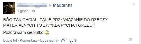 Skandal! Hejterzy rzucają obelgami w stronę Maddinki Skandal! Hejterzy rzucają obelgami w stronę Maddinki