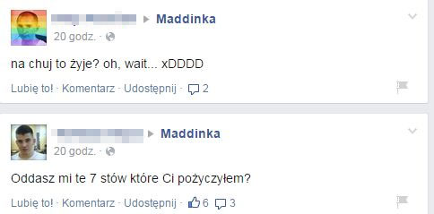 Skandal! Hejterzy rzucają obelgami w stronę Maddinki Skandal! Hejterzy rzucają obelgami w stronę Maddinki