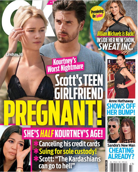 Scott Disick zostanie po raz CZWARTY ojcem!