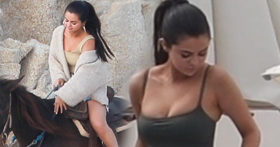 WOW! Selena Gomez w oliwkowym kostiumie kąpielowym – wygląda SUPER! (ZDJĘCIA) WOW! Selena Gomez w oliwkowym kostiumie kąpielowym – wygląda SUPER! (ZDJĘCIA)