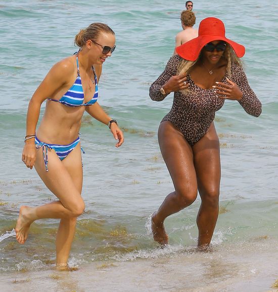 Serena Williams ma na czym usiąść (FOTO)