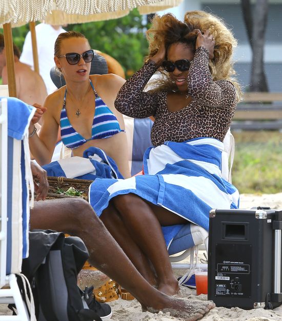 Serena Williams ma na czym usiąść (FOTO)