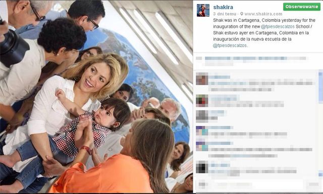 Shakira zabrała synka w rodzinne strony (FOTO+VIDEO)