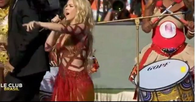 Shakira dała czadu na finale Mundialu (VIDEO)