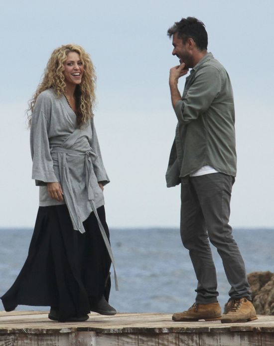 Synek Shakiry przeszkadzał mamie w pracy (FOTO)