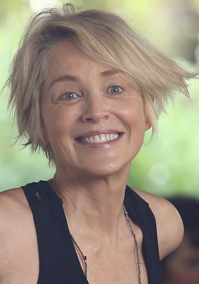 Sharon Stone bez ciężkiego makijażu wygląda na swój wiek?
