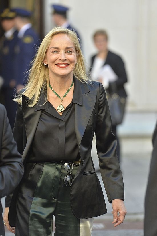 Sharon Stone w polskim Sejmie (FOTO)