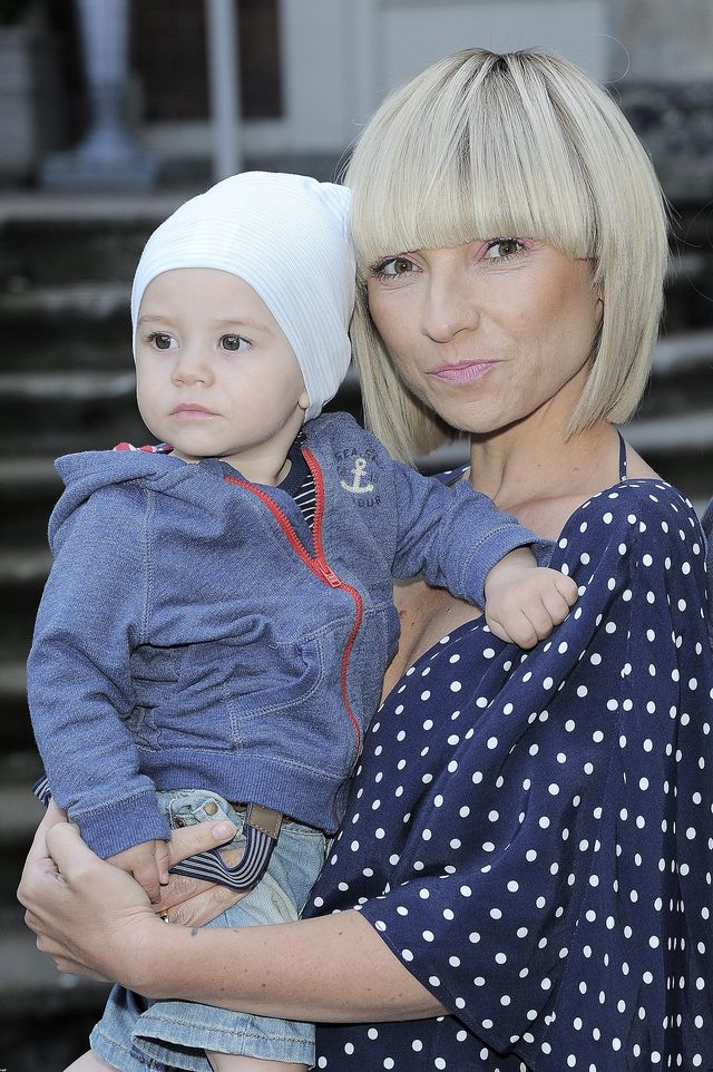 Marzena Sienkiewicz z dziećmi na imprezie (FOTO)