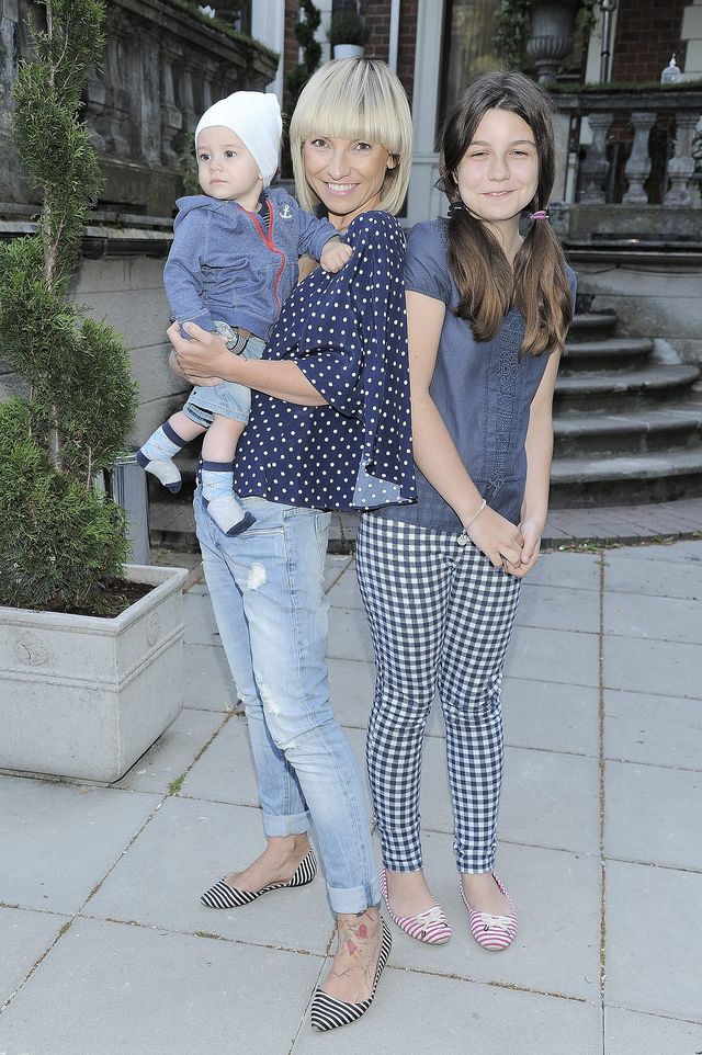 Marzena Sienkiewicz z dziećmi na imprezie (FOTO)