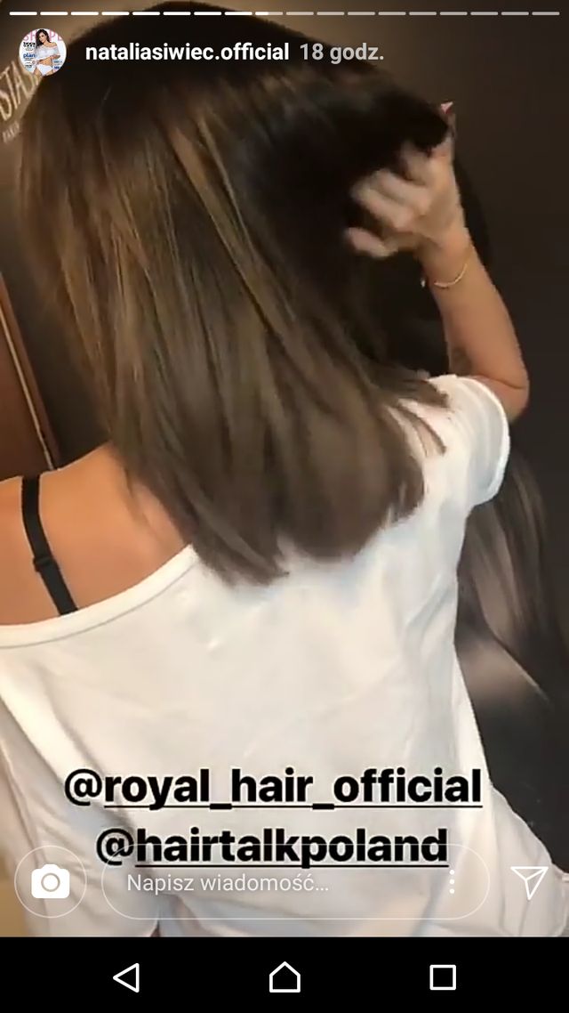Natalia Siwiec zmieniła kolor włosów! (Instagram)