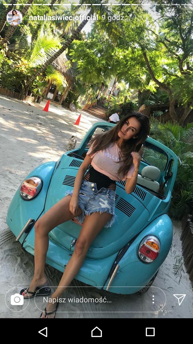 Robi się gorąco: Natalia Siwiec pozuje w Meksyku (Instagram)