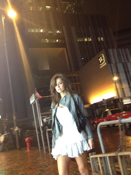 Natalia Siwiec poleciała do Hong Kongu (FOTO)