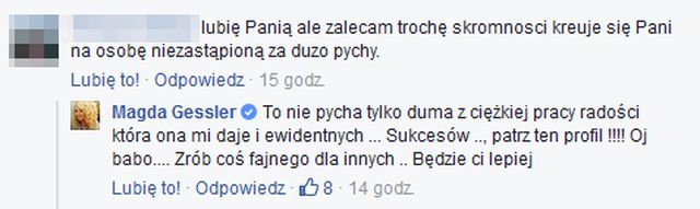 Magda Gessler zmieszała fankę z błotem? Takiej riposty nie mogła się spodziewać!