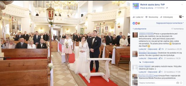 Mamy film ze ślubu Ani i Grzegorza z 