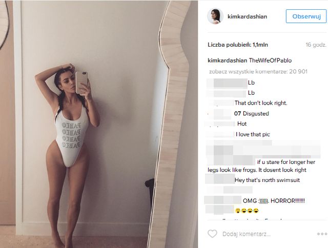 Kim Kardashian pokazuje swoje ciało w Kim Kardashian pokazuje swoje ciało w