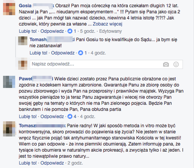 Radny PiS: Dzieci z In Vitro są jak truskawki bez smaku!